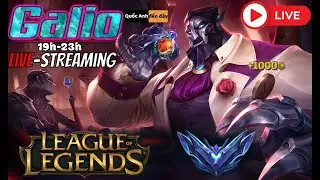 【🔴Live LMHT】Galio khổng thần leo rank chill chill cuối mùa thôi