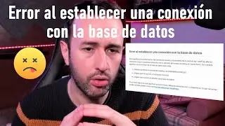 Error al establecer una conexi&oacute;n con la base de datos en WordPress -  Soluci&oacute;n t&iacute;pica: memoria RAM