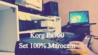 Korg pa700 set 100% marocain. Cha&acirc;bi #شعبي#مغربي#عصري#خليجي#راي#شرقي#عراقي#لبناني
