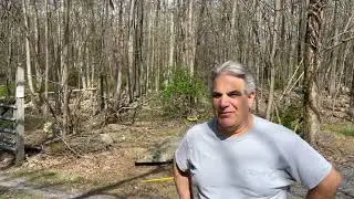 How to move a tough boulder with a truck winch and FOUR snatch blocks!
