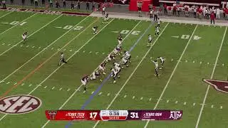 Texas Tech vs Texas A&M CF26 season 2 week 7