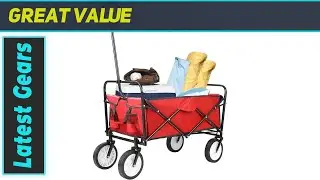 AthLike Folding Wagon: BEST Heavy-Duty Cart?