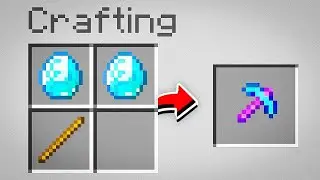 Minecraft, But Crafting Is Tiny...
