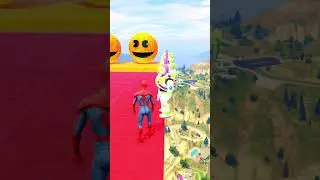 GTA 5 Epic Water Ragdolls Spiderman Jump/Fails Ep 1317 #shorts