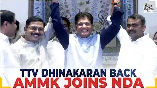 TTV Dhinakaran Rejoins NDA: Can AMMK Reshape TN 2026 Battle?