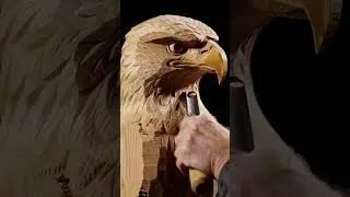 Carving a Lifeless Block into a Majestic Eagle