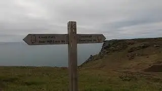Best Beach in Devon l Coastal Path Walk to Hope Cove Village| Relaxing Ocean Waves.