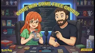 🔴LIVE🔴 HAPPY HUMP-DAY! 50 to 1k?! FREE Pok&eacute;mon cards💙🧡