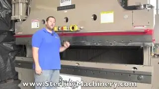 230 Ton x 12' Used Cincinnati Hydraulic Press Brake, Mdl. 230CBx10, Dual Palm Control On Ram, ...