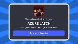 How to JOIN Azure Latch Discord Server (Roblox) &ndash; PC & Mobile
