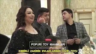 Popuri TOY Mahnıları qarmon Yadigar sintez Perviz ｜ Nigar Agcabedili ve Nazir Lacinli  gitara Elbe