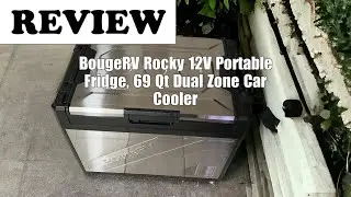 BougeRV Rocky 12V Portable Fridge Review: Dual Zone, App Control 2025