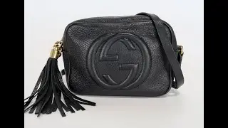 Authentic Gucci Black Soho Disco