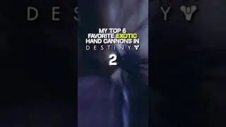 the exotic hand cannon EVERYONE is sleeping on...