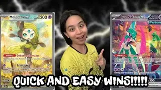 Выигрывайте игры уже на первом ходу с помощью Meloetta Ex и Iron Valiant Ex.