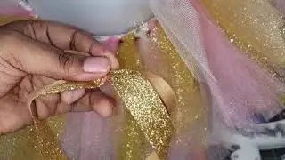 DIY How to add a bow to a tutu