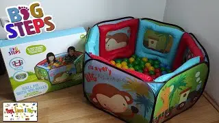 Big steps ball pit 100 balls, Unboxing - Fold & Unfold