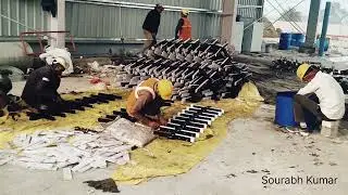 UHMWPE chain guiden rail installation