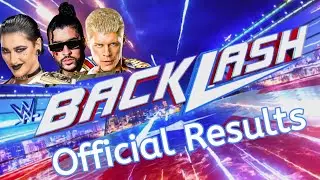 WWE BACKLASH 2023 | Full RESULTS
