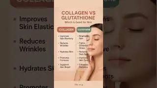 Collagen vs Glutathione | ഏത് മികച്ചത്? #collagen #glutathione #glowingskin #shorts #skincare
