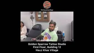 Golden Sparrow Tattoo Studio in #hauzkhasvillage