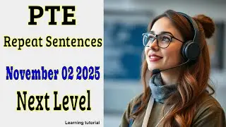 &ldquo;PTE Repeat Sentence Daily Practice &ndash; 20 New Sentences to Boost Fluency Fast (Nov 2025)&rdquo;