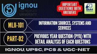 IGNOU  MLII-101 PREVIOUS YEAR QUESTIONS (PYQ) AND MOST  IMPORTANT QUESTIONS WITH ANSWERS (PART-02)