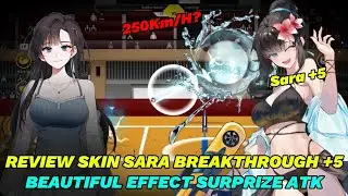 Review Skin Sara Summer Breakthrough+5, Beautiful Effect From Surprize Attack - The Spike Volleyball