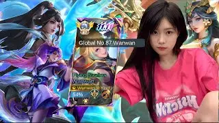 🔴 LIVE MLBB TOP GLOBAL WANWAN || RANK MYTHIC GLORY ‼️PENURUN BINTANG GRATIS #756
