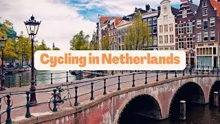 Best Cycling infrastructure ? | CYCLING THROUGH THE STREETS OF NETHERLANDS | BUSSUM TO MUIDEN