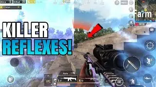 KILLER REFLEXES! | 23 Kills FPP Solo VS Squad | PUBG Mobile