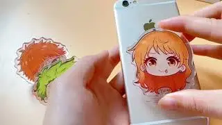 Csutom Anime Character Pop Socket Phone Holder