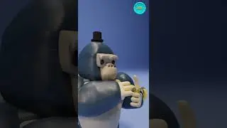 Vida buena @Miguel PortaxD .#naturaleza  #vidabuena #gorila  #blender #humor #viral #meme #banana