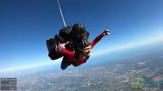 Aridya's daring freefall at Skydive Miami 01 01 2020