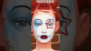 Une clown dans les Sims 4 | SIMSTOBER 🎃