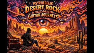 Psychedelic Desert Rock (1 HOUR) & Fuzz-Driven Guitar Journeys