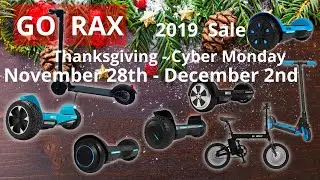 Gotrax Sale during Black Friday Cyber Monday 2019