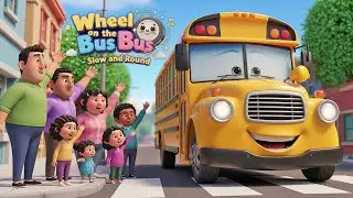Wheels on the Bus (School Version) Nursery Rhymes & Kids Songs