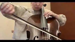 Popper cello etude no.34