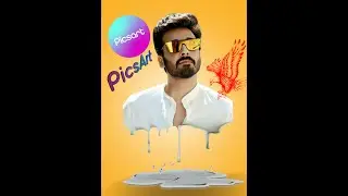 3D Dripping Effect  INSTRAGRAM Viral  | 3D Dripping PICSART Editing  | Tutorial Faisal Qureshi