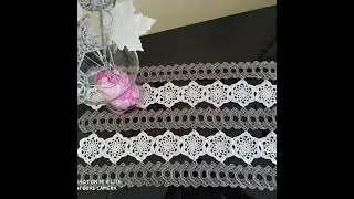 ΣΕΜΕΝ ΜΕ ΒΕΛΟΝΑΚΙ μέρος 1 crochet runner part 1