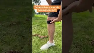 De beste brace voor alle patella problemen! 👌🏻🦵🏻 #polsbrace #steun #podobrace #patella #lopersknie