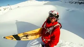 GoPro: Pro Skier Surfs Powder in Austria
