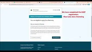 How to Register for European School Education Platform ESEP eTwinning?