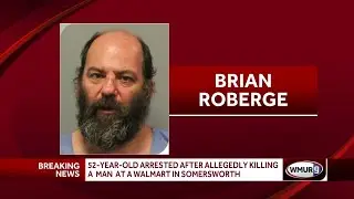 Somersworth man arrested for allegedly murdering another man outside a Walmart