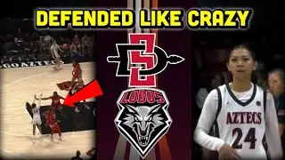 NALIMITAHAN si Naomi Panganiban sa laban ng San Diego State Aztecs vs New Mexico Lobos