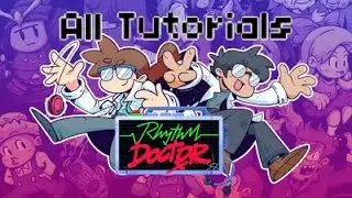 Rhythm Doctor - All Tutorials (Almost Perfect Unfortunately, Messed Up 6-2 By One) #rhythmdoctor