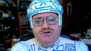 Tron Guy at Second Life Science Fiction Convention 2
