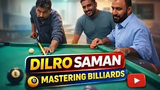 Pakistan Team Mastering Billiards | DILRO Saman Coaching 🎱🇵🇰🏆👍❤🔥🔴