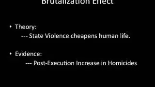 Crim52--Brutalization Effect